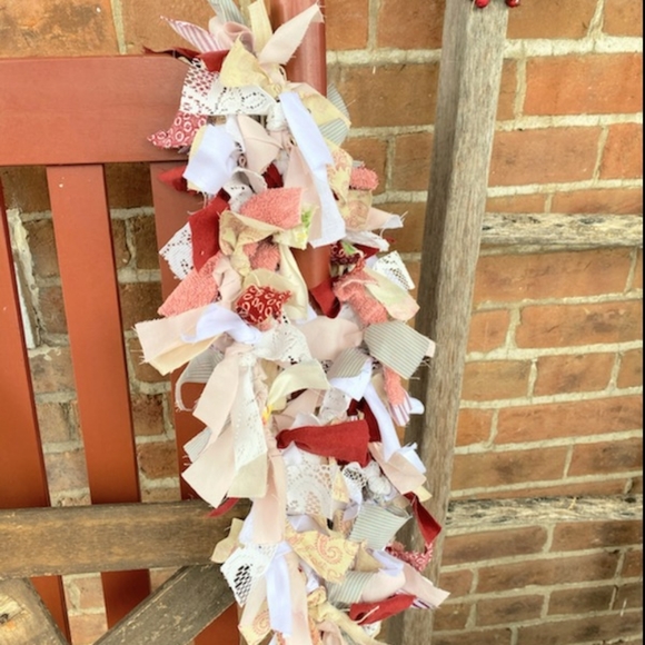 Shabby chic - Set 2 Valentine's Day Farmhouse Country Garlands - Picture 4 of 5